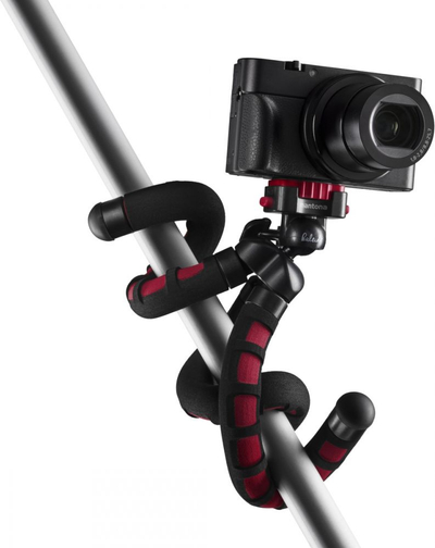 Tripod Mantona Kaleido Flex, fleksibël, i lehtë, shumëngjyrësh