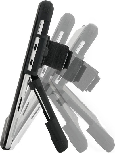 Mbulesë tablet Mobilis PROTECH 360 për Surface Pro 8 9, me rrip dore, me kickstand, e zezë