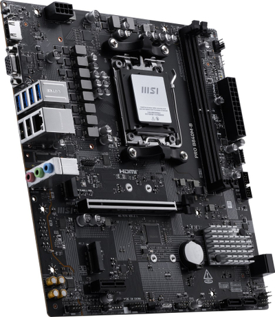 Pлоча MSI PRO B840M-B, AMD B840, лежиште AM5, Micro ATX