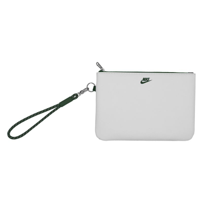 Portofol Nike Icon Blazer Wristlet Large, me rrip dore, i bardhë jeshil