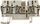 Bllok terminal Weidmüller ZDU 2.5/3AN, 2.5mm², gri