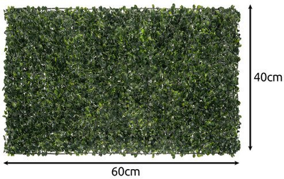 Panel dekorativ Gardlov Gardlov25390, boxwood artificial 60 x 40 cm, jeshil