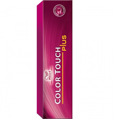 Bojë flokësh Wella Professionals Color Touch Plus 55/04, 60ml, kafe e çelët natyrale e kuqe, intensive