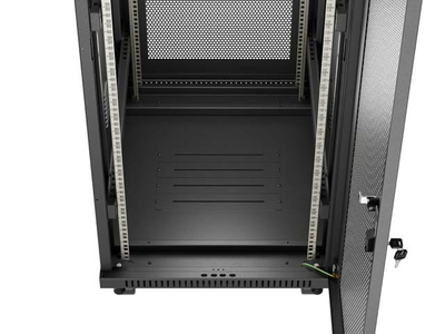 Kabinet rack LANBERG FF01-6824-23BL, 24U, 800mm, i zi