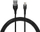 Kabllo karikimi Tracer USB A në Lightning, 1m, tekstil, i zi