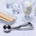 Lugë shërbyese KING Hoff KH-1808, çelik inox, ergonomike, argjendtë
