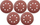 Disk gërryes Dedra, 40gr, 125mm, set 5 copë