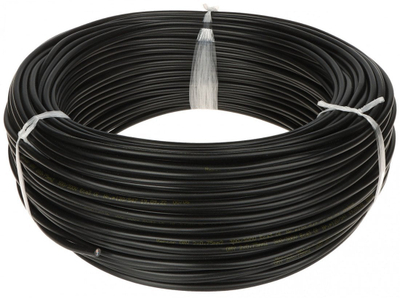 Електричен кабел OMY 2x0.75 mm², флексибилен, бел