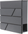 Kuti postare Stabilus MAIL BOX PW-612-6, çelik, 37x10.5x36.2cm, gri e errët
