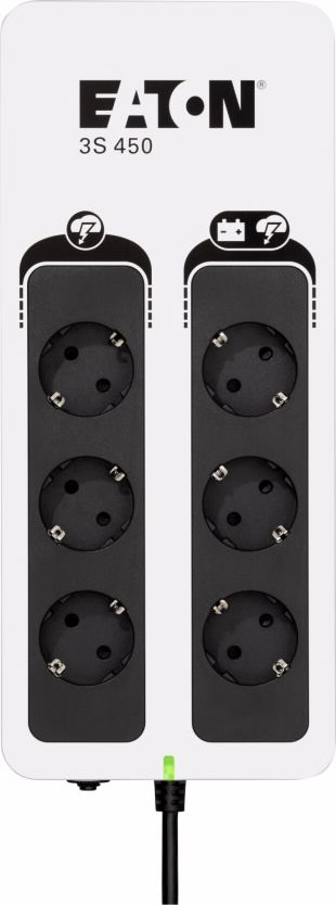 UPS Eaton 3S 450, 450VA, 270W, bardh e zi