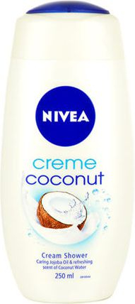 Krem dushi Nivea Creme Coconut, 250 ml, për çdo lloj lëkure