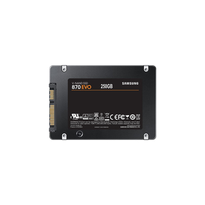 Disk SSD Samsung 870 EVO, 250GB, 2.5" SATA III, 560 MB/s, i zi