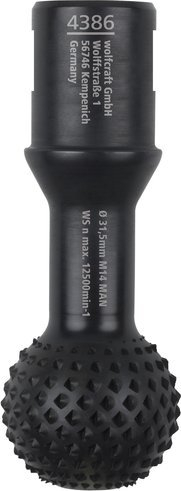 Rrasp sferike për mulli këndi Wolfcraft, 31.5 mm, për dru