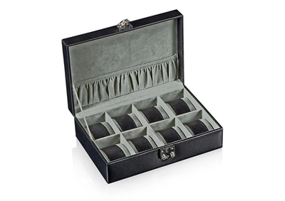 Kuti për orë dore Designhütte Casette Solid 8 70005-129, e zezë
