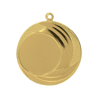 Medalje sportive Victoria Sport Steel, 40 mm, për emblemë 25 mm, ngjyrë flori