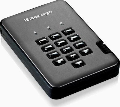 Hard disk i jashtëm iStorage DiskAshur PRO2, 2TB, USB 3.2, i zi