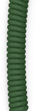 Извиткан кабел за тастатура Glorious Coiled Keyboard Cable, USB C, Forest Green