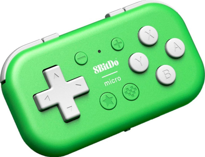 Kontroller 8BitDo Micro Bluetooth, wireless, i gjelbër