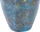 Vazo zbukuruese PIREUS Bottleneck, terrakotë, 60cm, blu