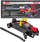 Krik hidraulik Forcekraft Low-Profile, 2T, 130-340mm, i kuq