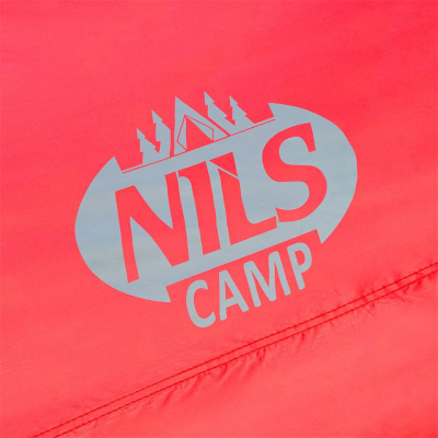 Çadër plazhi NILS CAMP NC3142, vetë-hapëse, me mbrojtje UV, e kuqe me gri