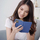 Këllëf librë Smart Case për Samsung Galaxy A22 4G, me mbajtëse, blu navy