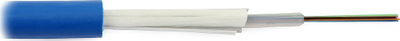 Kabllo fibër optike ALANTEC OM3 U-DQ(ZN)BH, 8 fibra 50/125, LSOH, blu