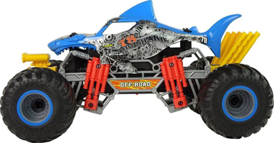Makinë lodër me telekomandë Import leantoys Auto Terrain Shark, 2.4GHz, e kaltër