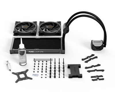 Ftohës me ujë Be quiet! Pure Loop 2 FX, 14 cm, i zi