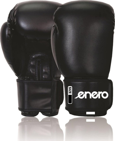 Doreza boksi Enero Boxing Gloves, 14 oz, të zeza