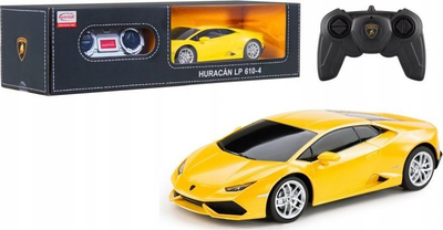 Makinë lodër Rastar Lamborghini Huracan LP610-4, 1:24, me telekomandë, portokalli