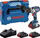 Kaçavidë elektrike Bosch GSR 18V-110 C, 18V, 3x4.0Ah, blu