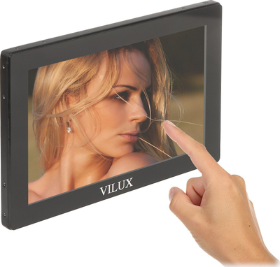 Монитор на допир Vilux VM-T101M, 10.1", 1280x800, VGA HDMI, црн
