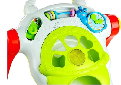 Karrocë ecëse për bebe Lean Sport Colorful Educational, me drita dhe tinguj, shumëngjyrëshe