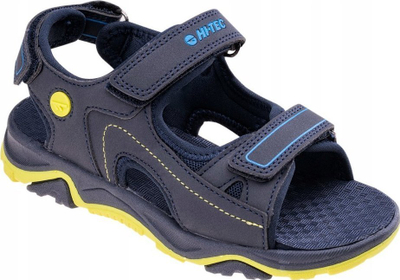 Sandale për kalamaj Hi-Tec Solin Jr, me shirit ngjitës, taban EVA gome, blu