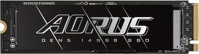 SSD GIGABYTE AORUS Gen5 14000, 2TB, M.2 NVMe PCIe 5.0, црн