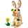 Set LEGO Creator Cute Bunny 3in1, lodër ndërtimi, shumëngjyrësh