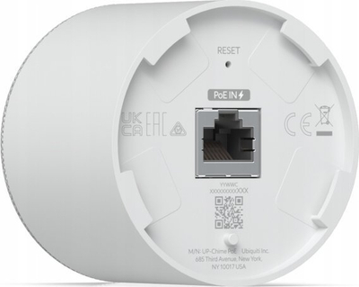 Alarm zanor Ubiquiti PoE Smart Chime për UniFi, gri me të bardhë