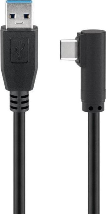 Kabllo USB MicroConnect USB-A me USB-C, 3 m, USB 3.2 Gen 1, e zezë
