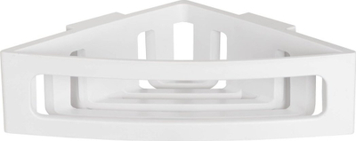 Mbajtëse për aksesorë Wenko Bralia, plastike, 35 x 8.5 x 20 cm, e bardhë