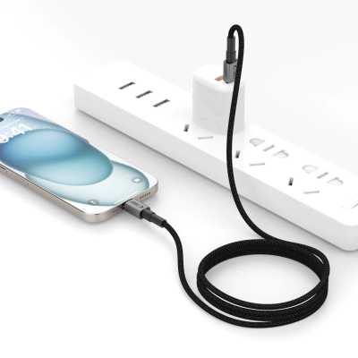 Kabllo USB-C Tech-Protect Ultraboost DNA, PD 100W 5A, 2m, gri metal