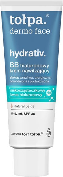 Krem dite BB Tołpa Hydrativ Hyaluronic, SPF 30, 40ml