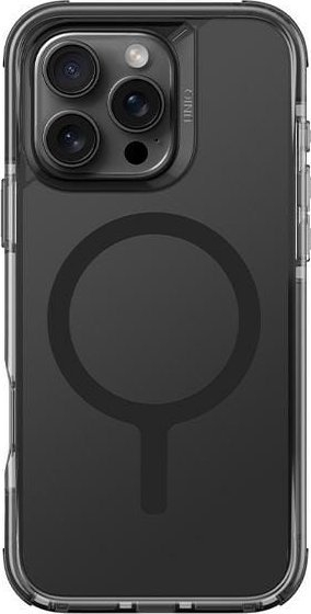 Mbrojtëse telefoni Uniq Combat MagClick për iPhone 16 Pro 6.3", që s’ka frikë nga goditjet, me MagSafe, transparente