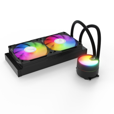 Ftohës uji për procesor Valkyrie A240, 240mm, ARGB, i zi