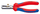 Pinca zhveshëse Knipex 11 02 160, 160mm, doreza multikomponent, të zeza