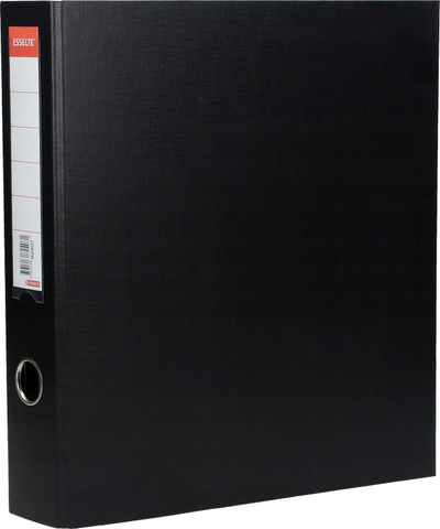 Досие со прстени Esselte Standard, A4, 4 прстени, црна