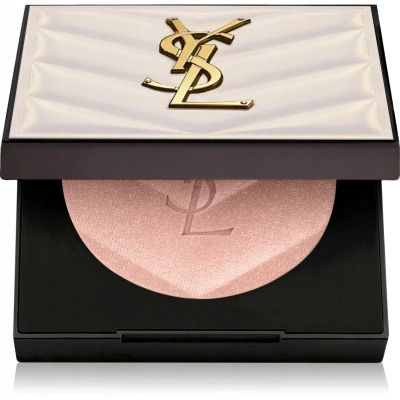 Iluminues fytyre Yves Saint Laurent All Hours Hyper Highlighter, pudër kremoze, mban gjatë, rozë e hapur