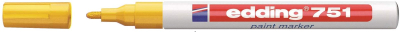 Marker Edding Paint 1-2 MM, i verdhë