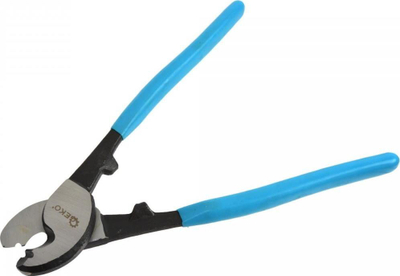 Gërshërë për kabllo Geko G01752, 10", dorezë blu