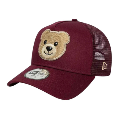 Kapelë Trucker New Era Bear, për fëmijë, e kuqe
